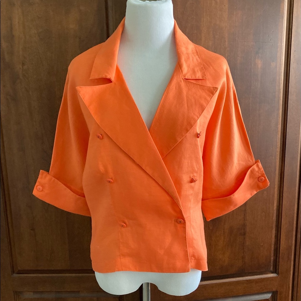 Vintage Linen Blouse/Top  UNWORN